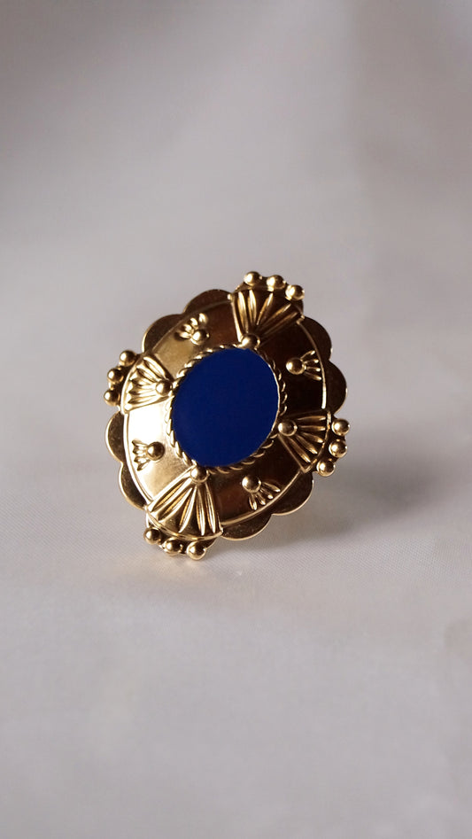 Bague "BLUE ANTIQUE"