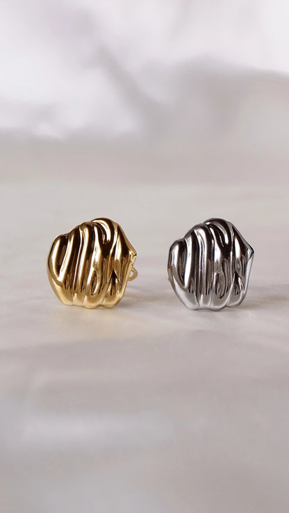 Bague "RILEY" - Bleu Saphir