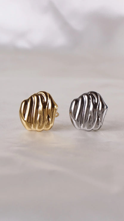 Bague "RILEY" - Bleu Saphir