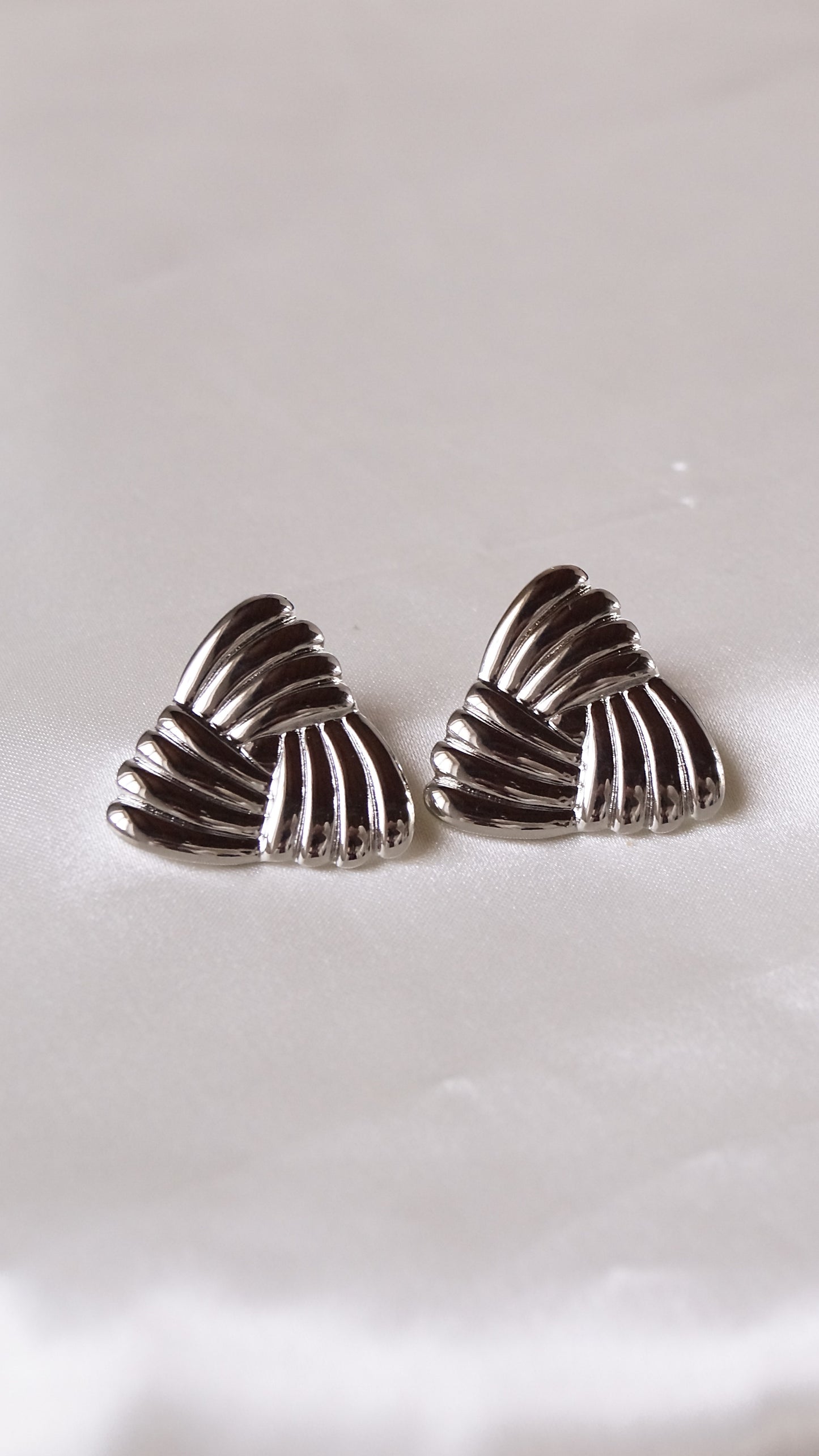 Boucles d'oreilles "KOURTNEY" · Argenté