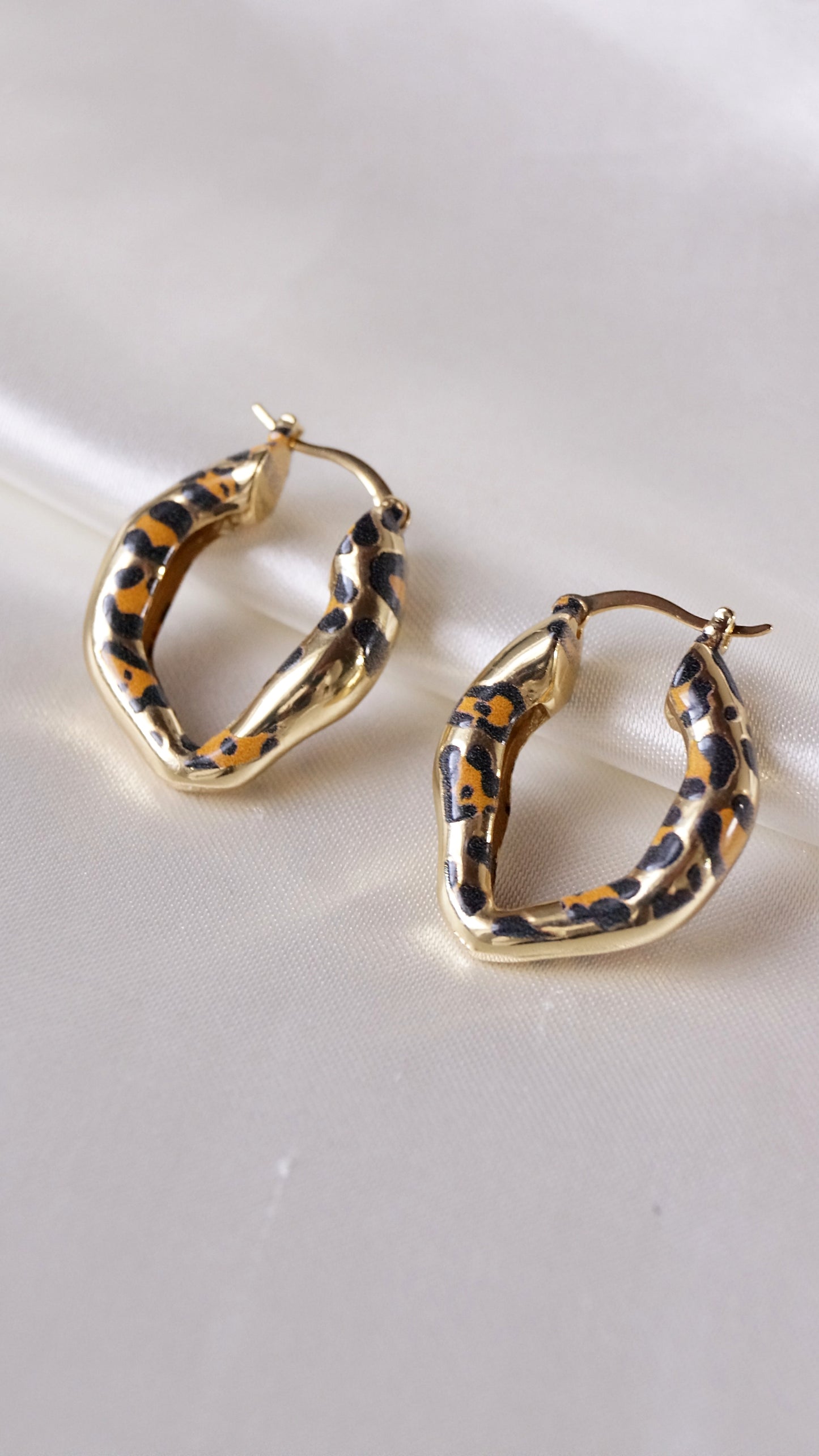 Boucles d'oreilles "LÉOPARD"