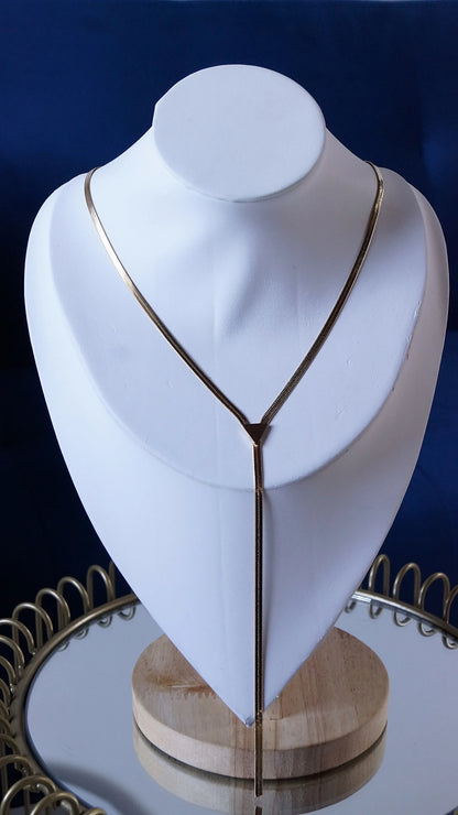 Collier "AMARA" (3 en 1) - Bleu Saphir