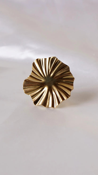 Bague "MAJDA" - Bleu Saphir