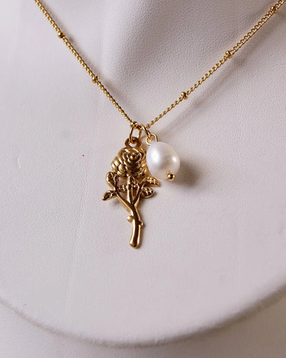 Collier "AURORE" - Bleu Saphir