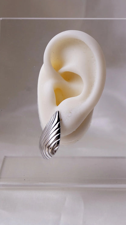 Boucles d'oreilles "ASMA" - Bleu Saphir