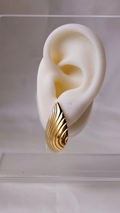 Boucles d'oreilles "ASMA" - Bleu Saphir