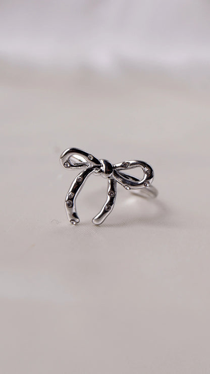 Bague "COQUETTE" - Bleu Saphir