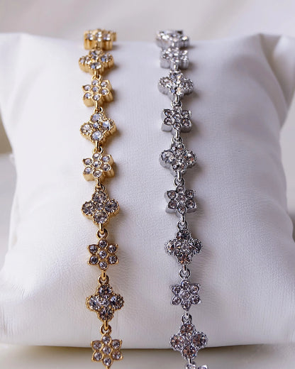 Bracelet "BOSSY" - Bleu Saphir