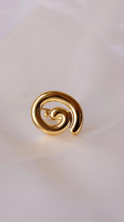 Bague "CORALIE" - Bleu Saphir