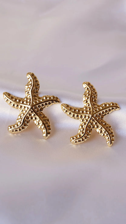 Boucles d'oreilles "LUNA" - Bleu Saphir