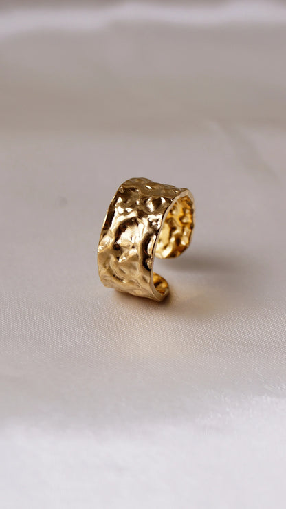 Bague "LIVIA" - Bleu Saphir