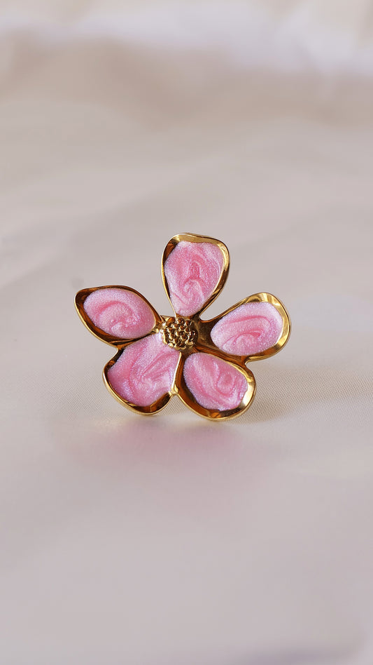 Bague "ROSY" · Rose