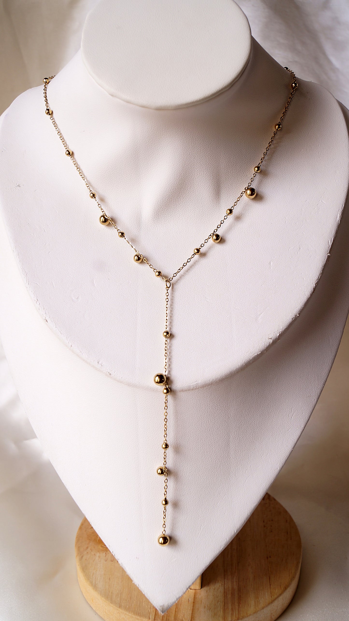 Collier sautoir "BUBBLE"