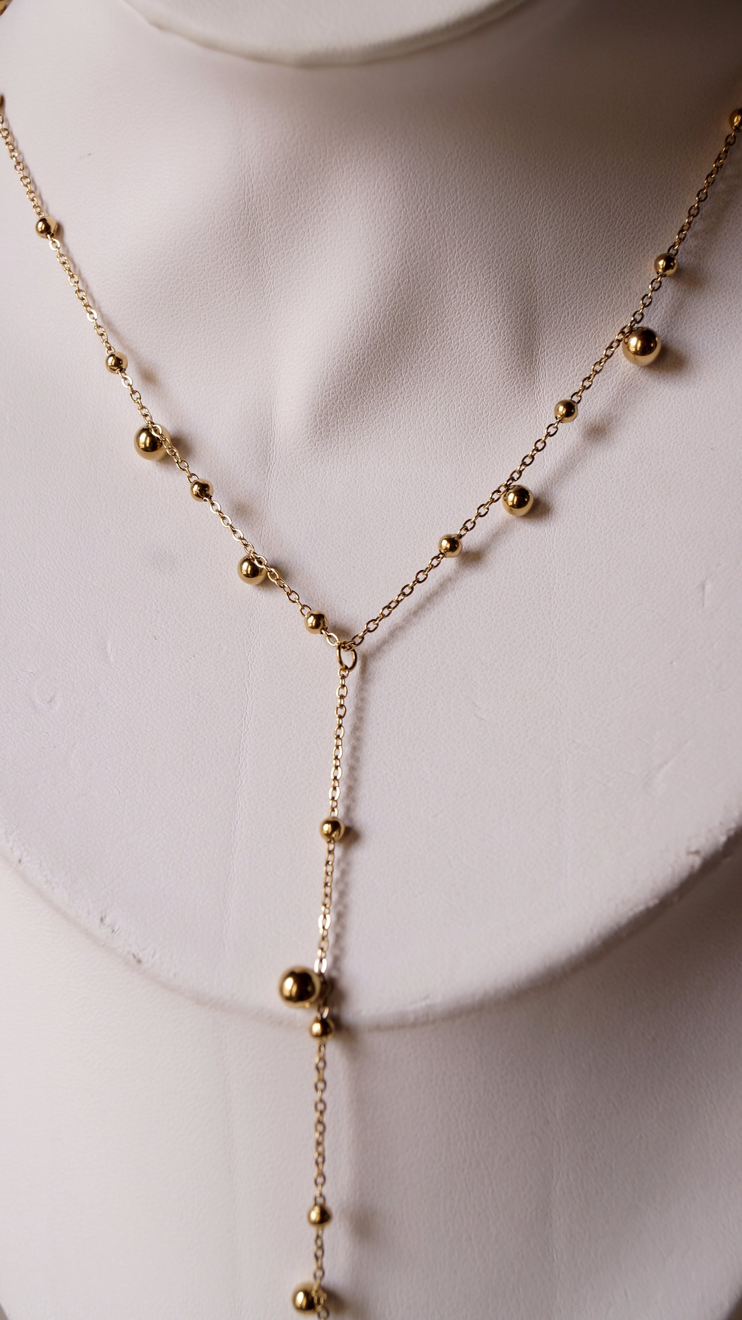 Collier sautoir "BUBBLE"