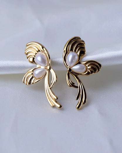 Boucles d'oreilles "BEVERLY" - Bleu Saphir