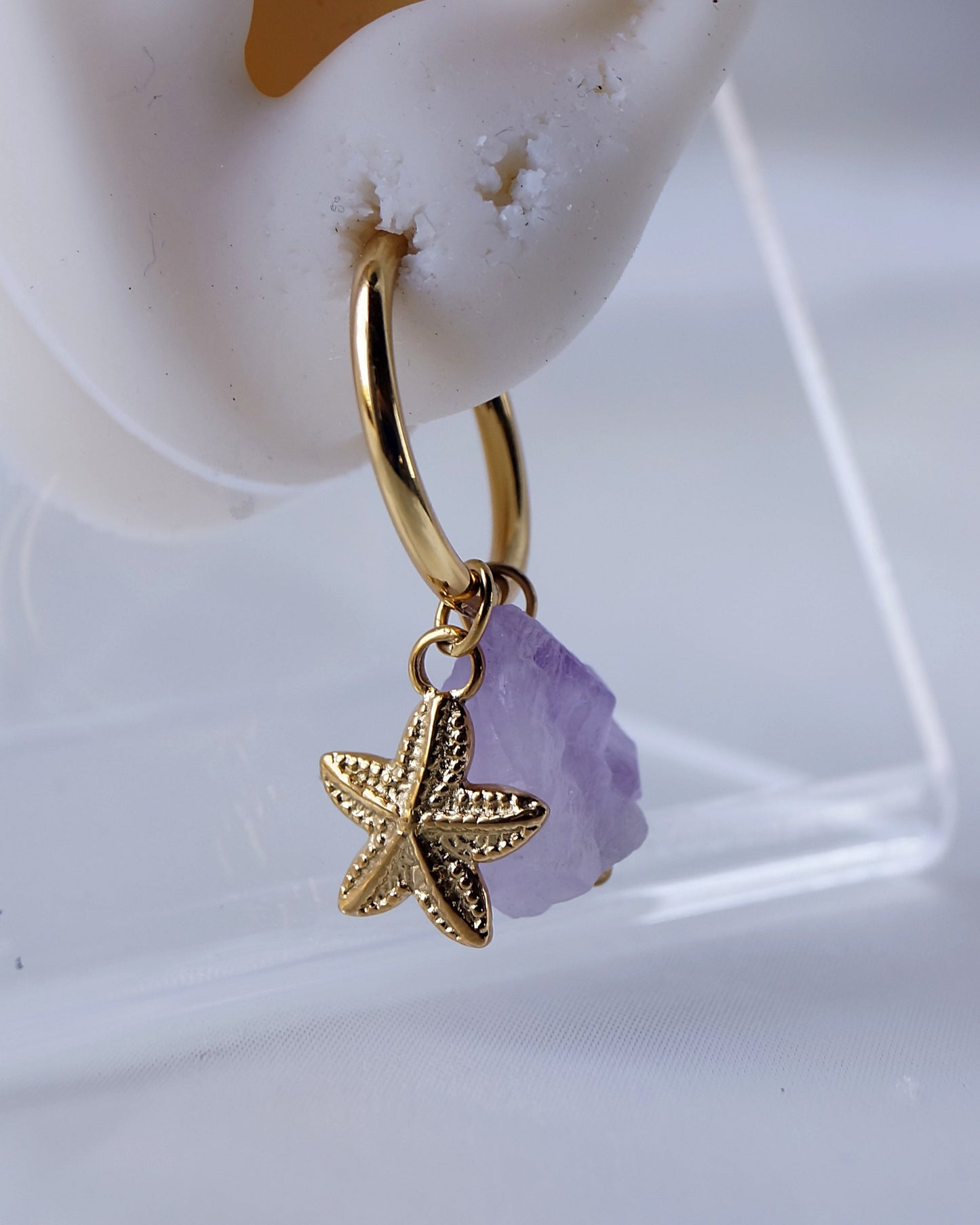 Boucles d'oreilles "VIOLETTE"