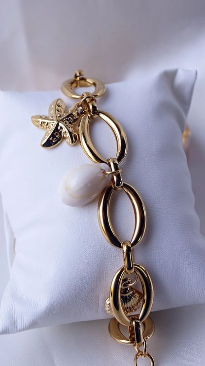 Bracelet "BORA BORA" - Bleu Saphir