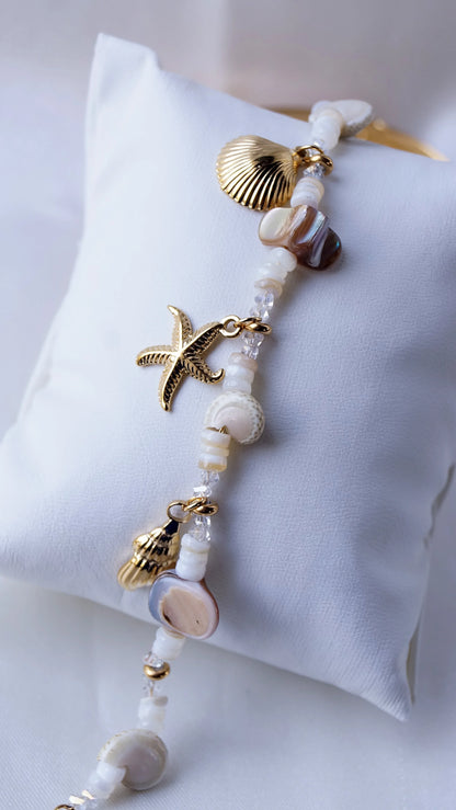 Bracelet "MAÉ" - Bleu Saphir