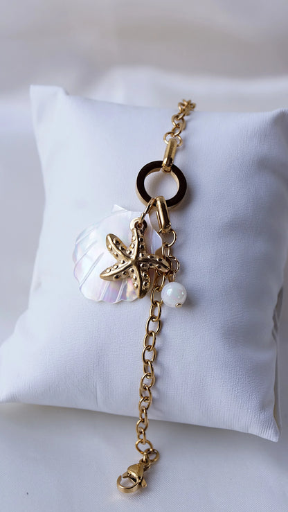 Bracelet "KYRA" - Bleu Saphir