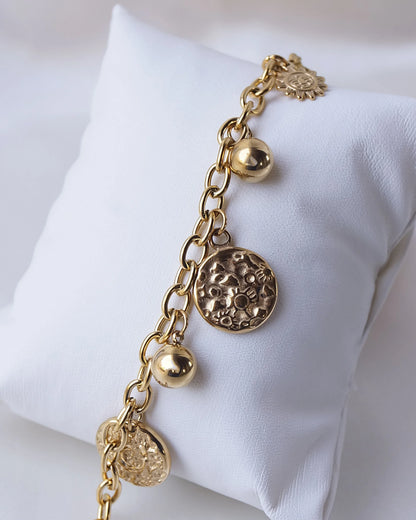 Bracelet "LOUISA" - Bleu Saphir