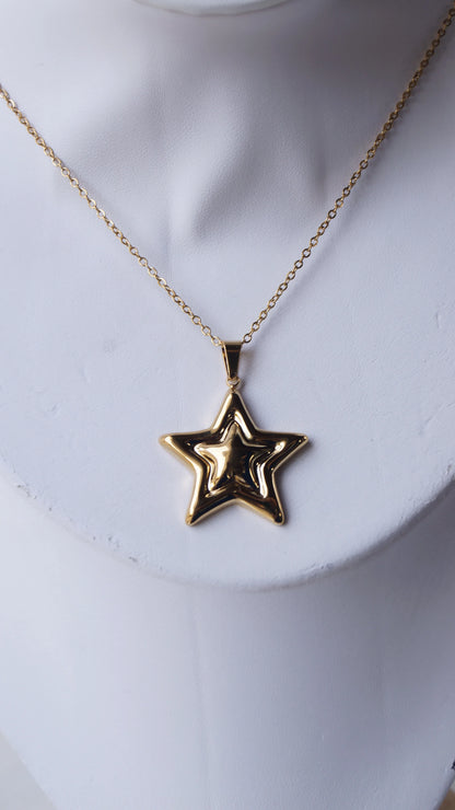 Collier "BIANCA" - Bleu Saphir