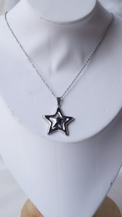 Collier "BIANCA" - Bleu Saphir