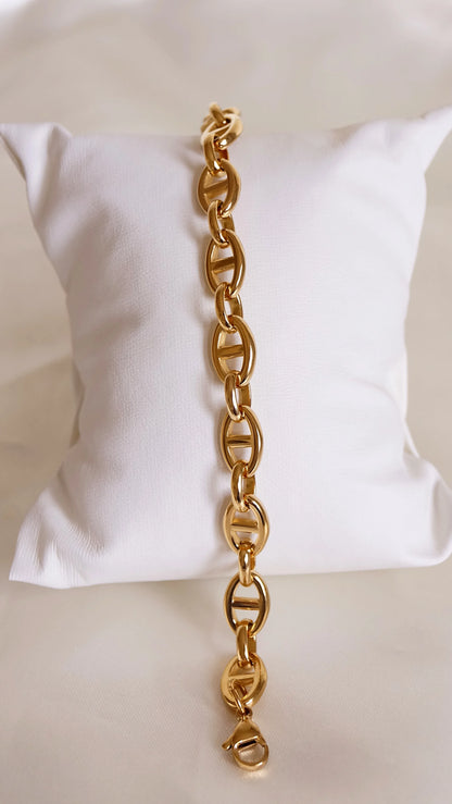 Bracelet "MAYA" - Bleu Saphir