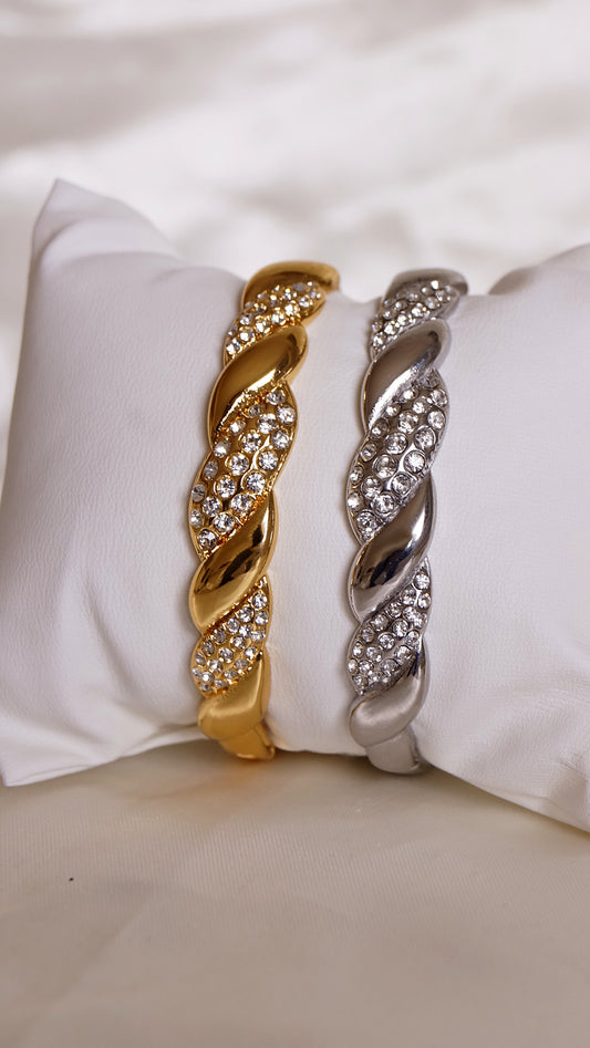 Bracelet Jonc "TORSADE"