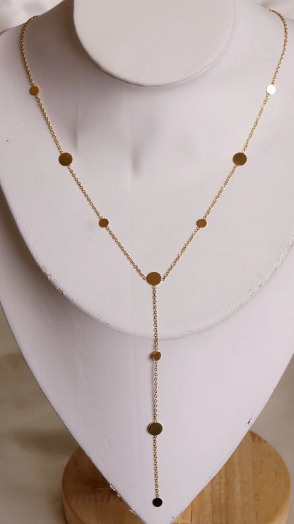 Collier "NESSOU" - Bleu Saphir