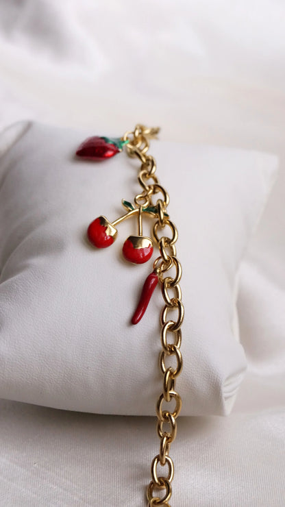 Bracelet "BRUME" - Bleu Saphir