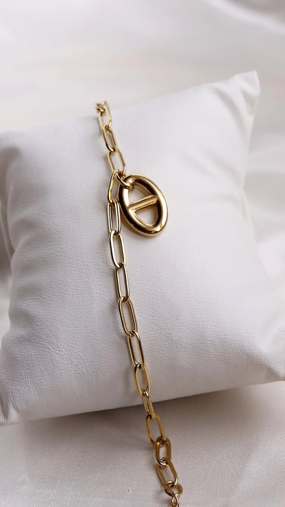 Bracelet "LEON" - Bleu Saphir