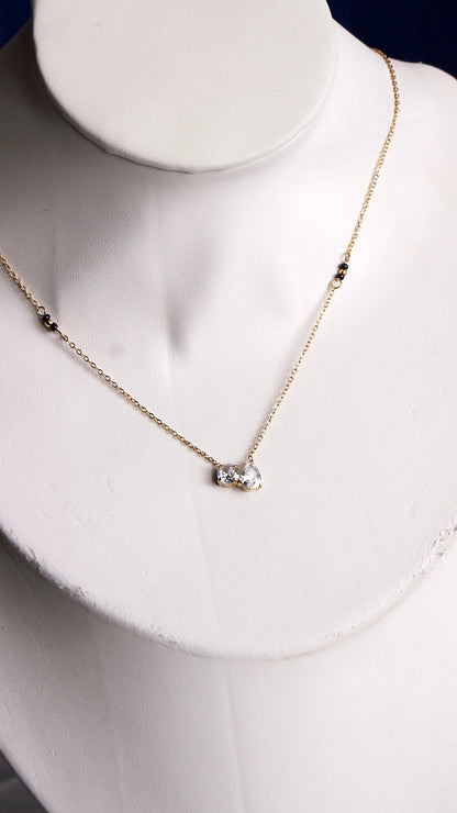 Collier "SOULMATE" - Bleu Saphir