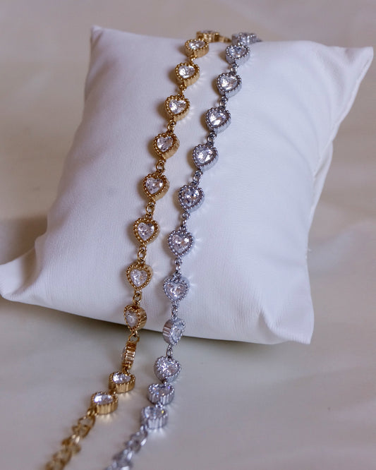 Bracelet "ESMERALDA" · Coeur