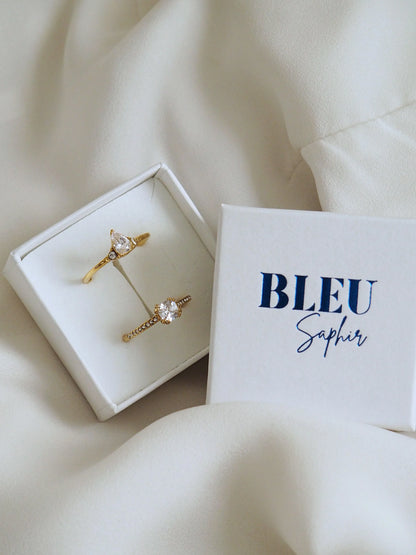 Écrin pour bagues · Bleu Saphir - Bleu Saphir