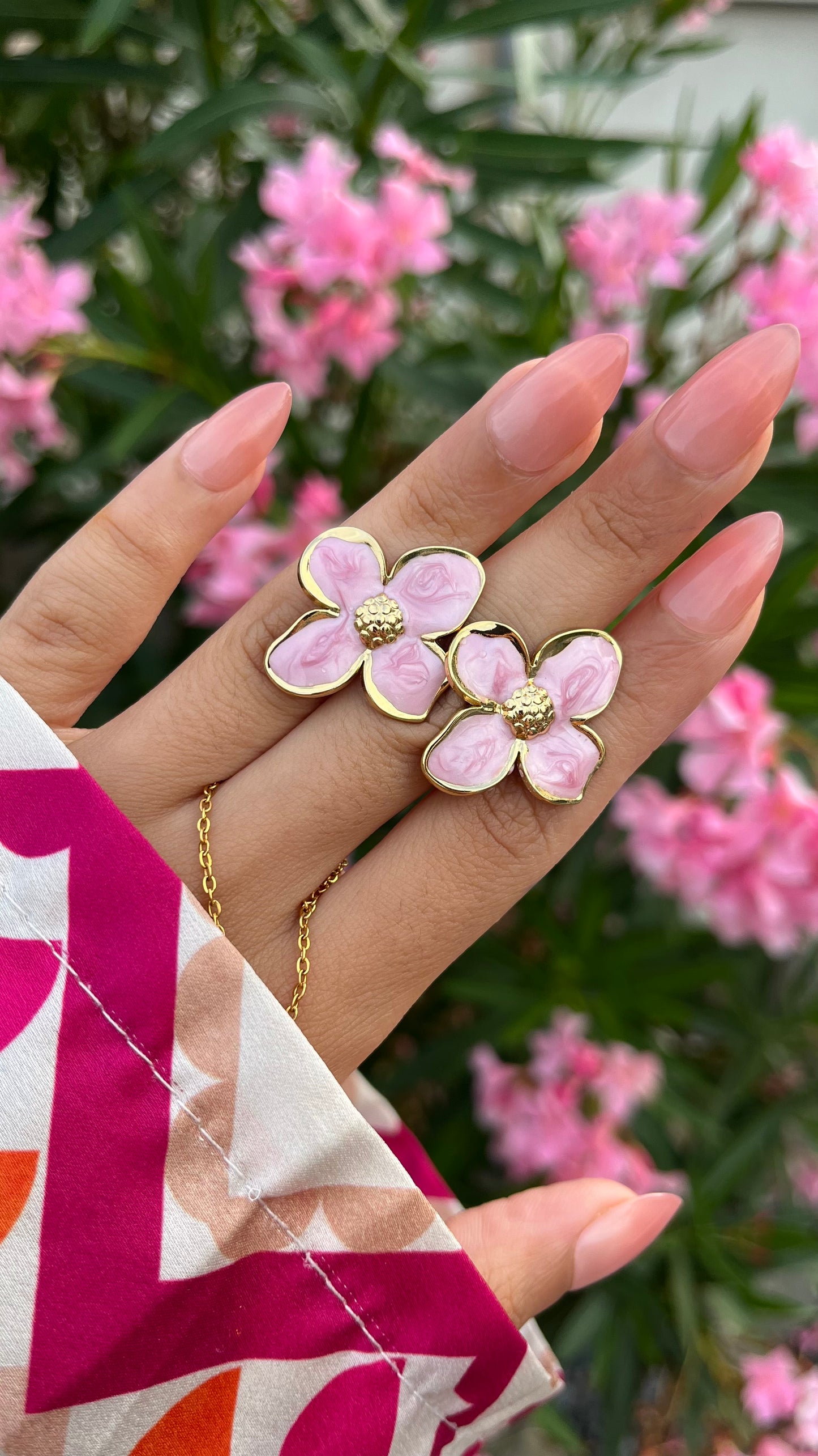 Boucles d'oreilles "LILA" · Violet