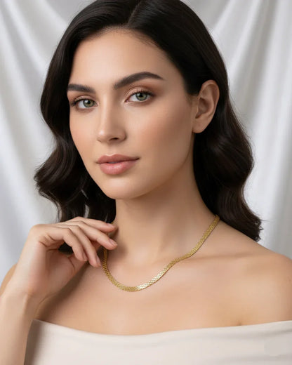 Collier "FES" - Bleu Saphir