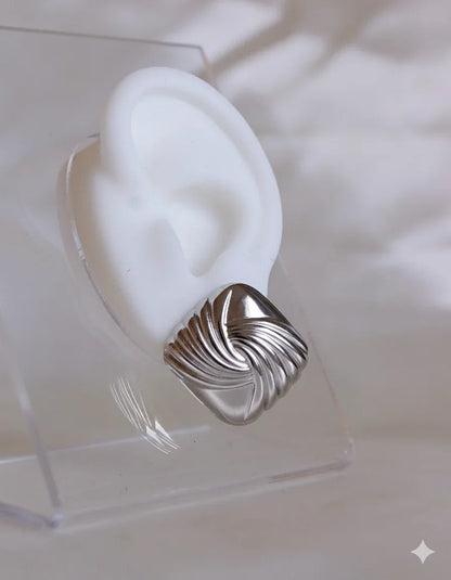 Boucles d'oreilles "SAFA" - Bleu Saphir