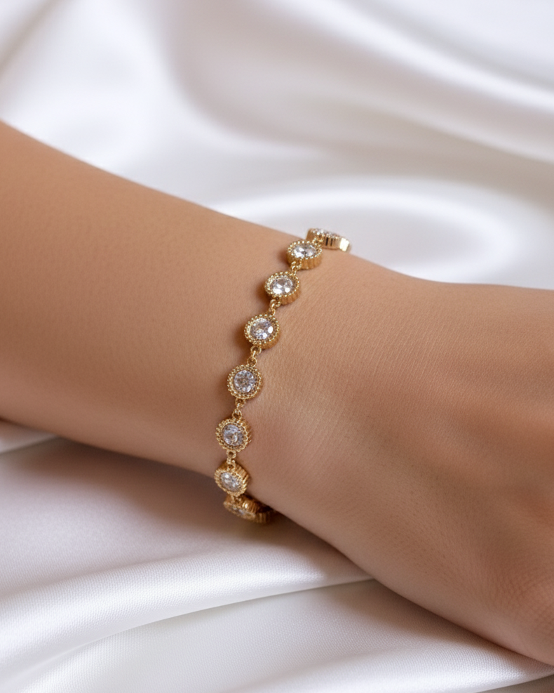 Bracelet "ESMERALDA" · Rond