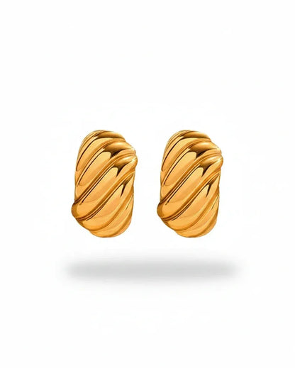 Boucles d'oreilles "ANGELIQUE" - Bleu Saphir