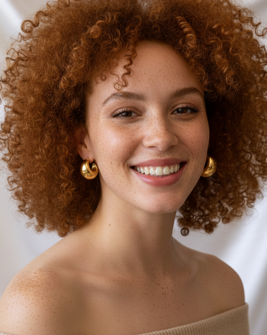 Boucles d'oreilles "MINI LATTE"