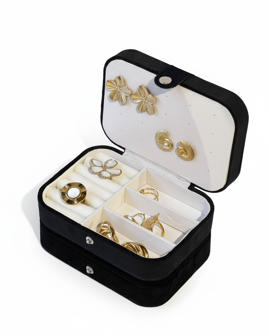 Boite à bijoux "La Raffinée" (Noire)
