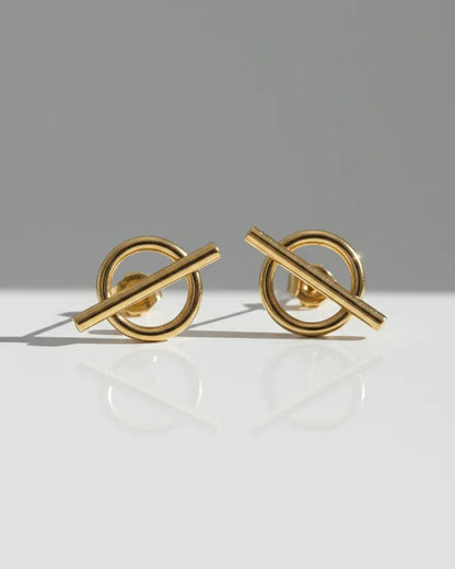 Boucles d'oreilles "GALA" - Bleu Saphir