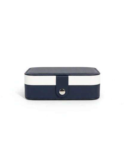 Boite à bijoux "La Raffinée" (Bleue et blanche) - Bleu Saphir