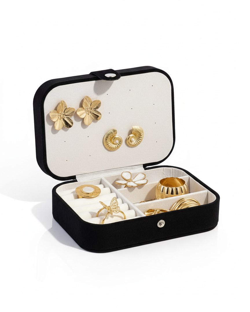 Boite à bijoux "La Raffinée" (Noire)