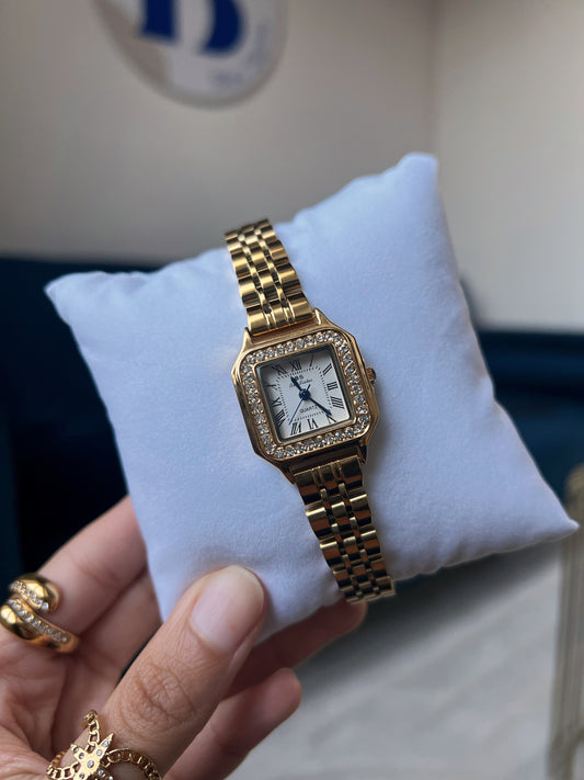 Montre "VICE CITY" · Dorée