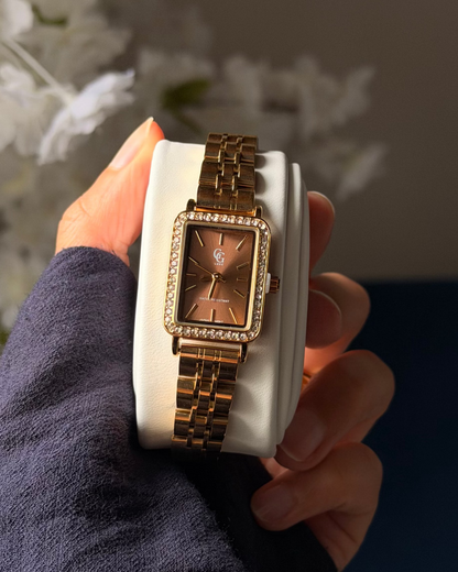 Montre SOFIA - fond coloré