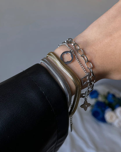 Bracelet "ZARIA" - Bleu Saphir