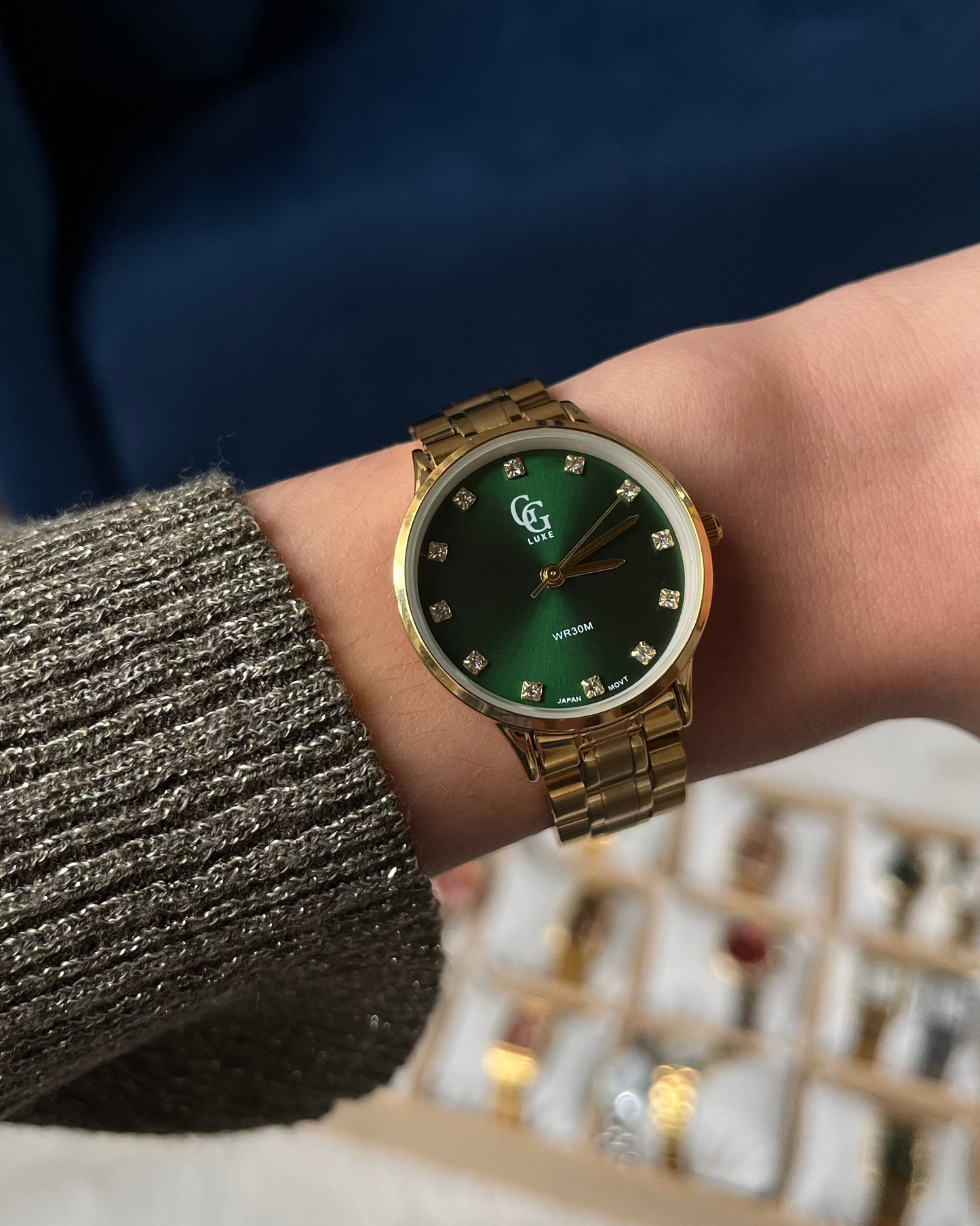 Montre "LONDON" · Vert