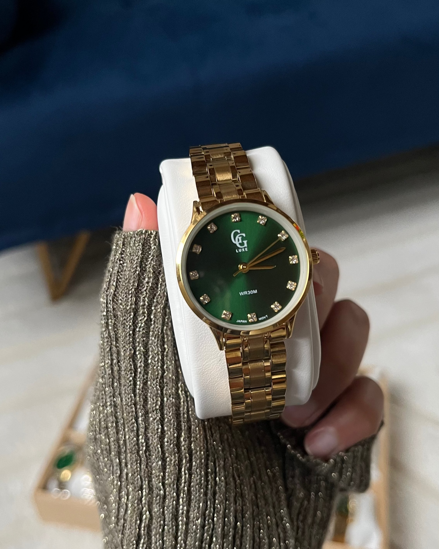 Montre "LONDON" · Vert