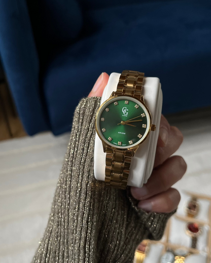 Montre "LONDON" · Vert
